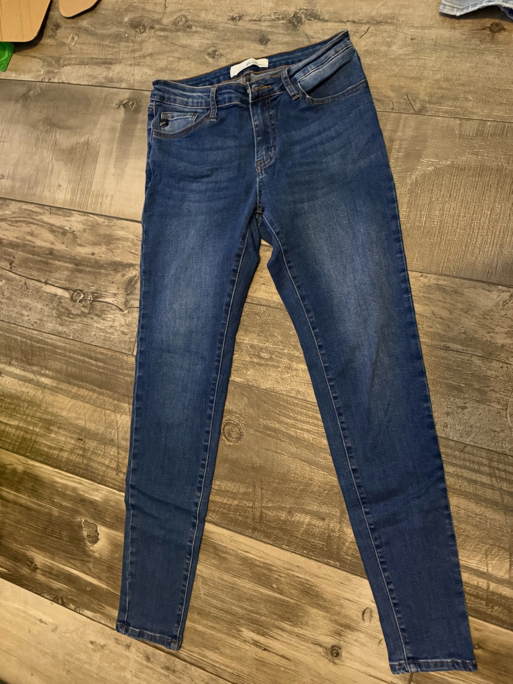 KanCan Skinny Jeans in Deep Blue Wash